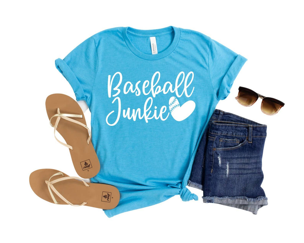 Baseball Junkie - Adult & Kids T-Shirts, Sweatshirts & Hoodies apparel design preview 1
