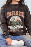 Yosemite National Park Graphic Mineral Brushed - Adult & Kids T-Shirts, Sweatshirts & Hoodies apparel design preview 1