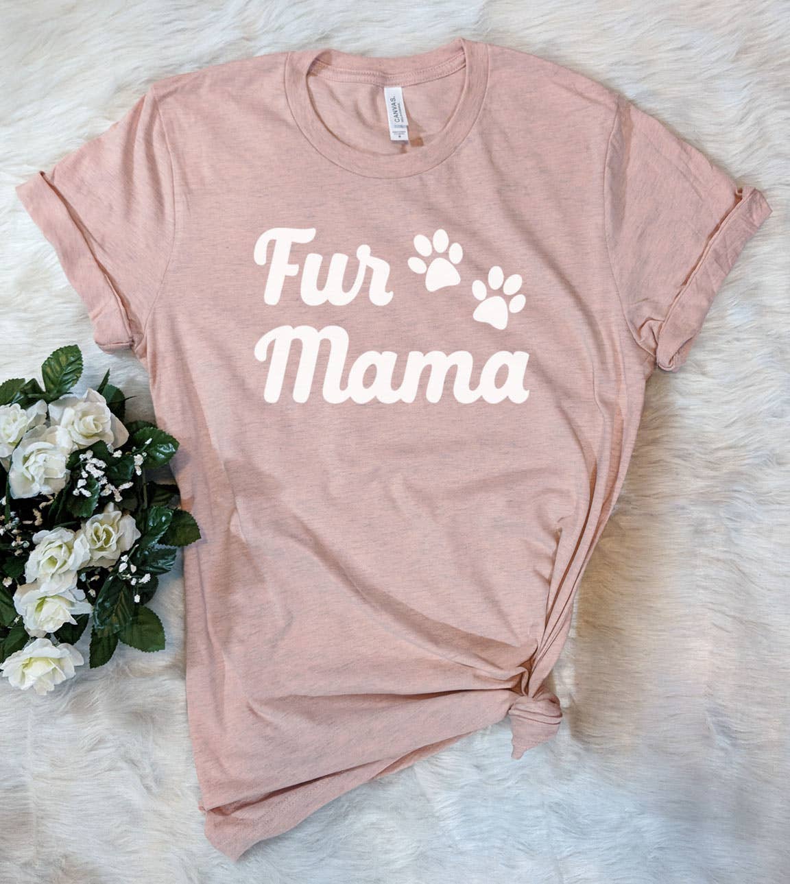 Fur Mama Funny Sassy Dogs Cats Animal Lover Nerd - Adult & Kids T-Shirts, Sweatshirts & Hoodies apparel design preview 1