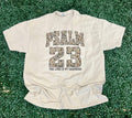 Grunge Camo Psalm 23 On Sand - Adult & Kids T-Shirts, Sweatshirts & Hoodies apparel design preview 1