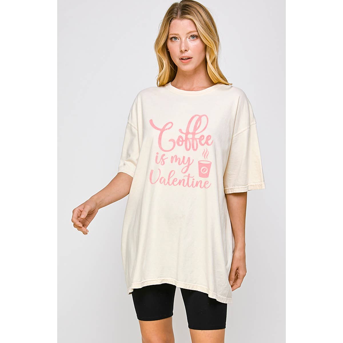 Coffee Is My Valentine Vintage Graphic - Adult & Kids T-Shirts, Sweatshirts & Hoodies apparel design preview 1