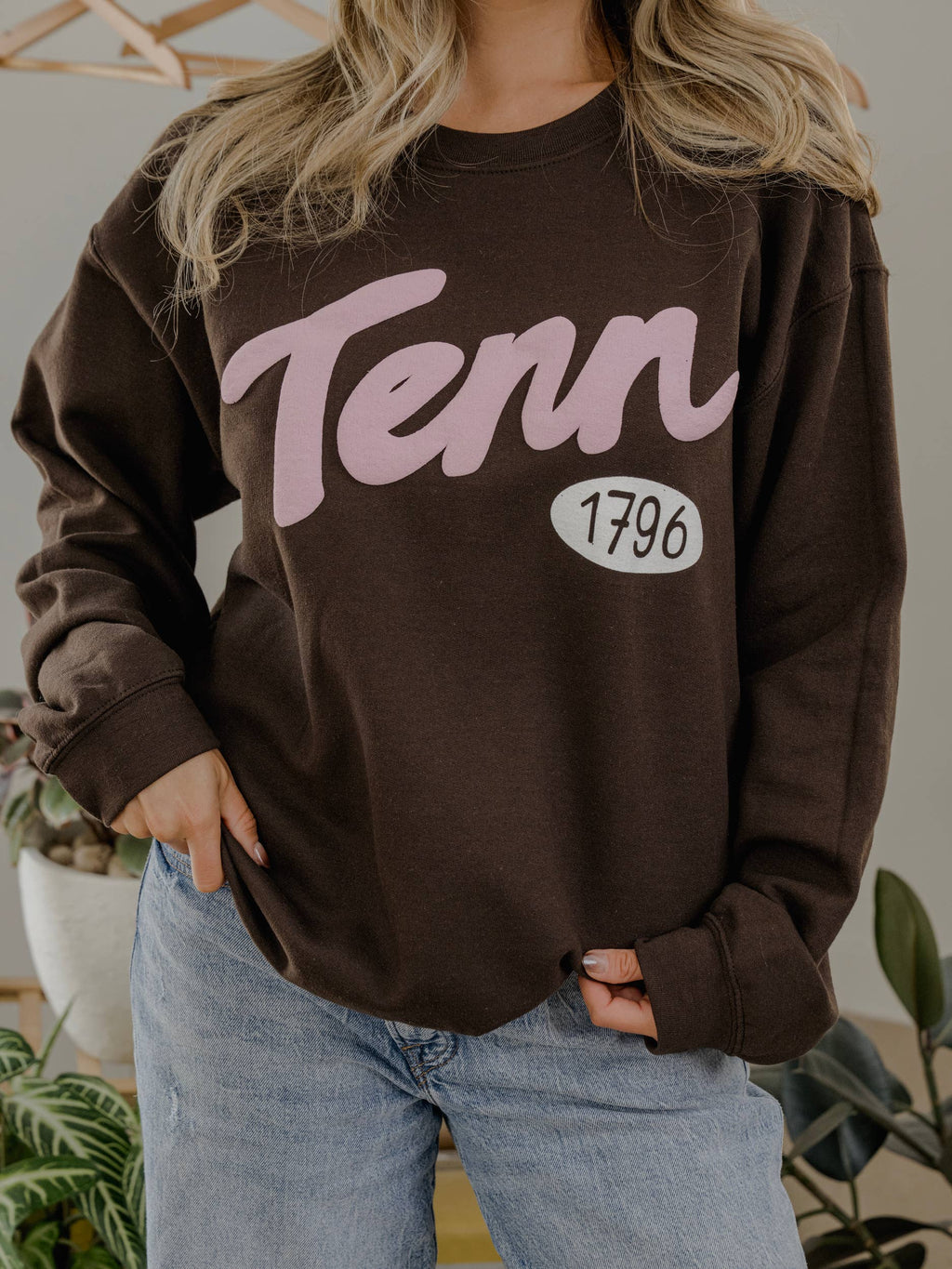 Tennessee 1796 Puff Ink Dark Brown - Adult & Kids T-Shirts, Sweatshirts & Hoodies apparel design preview 1