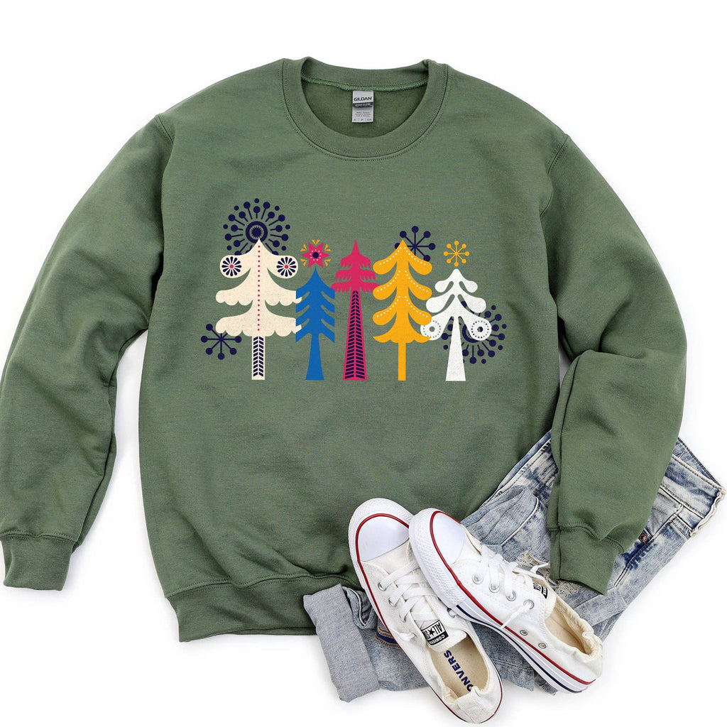 Noel Folk Art, Christmas - Adult & Kids T-Shirts, Sweatshirts & Hoodies apparel design preview 1