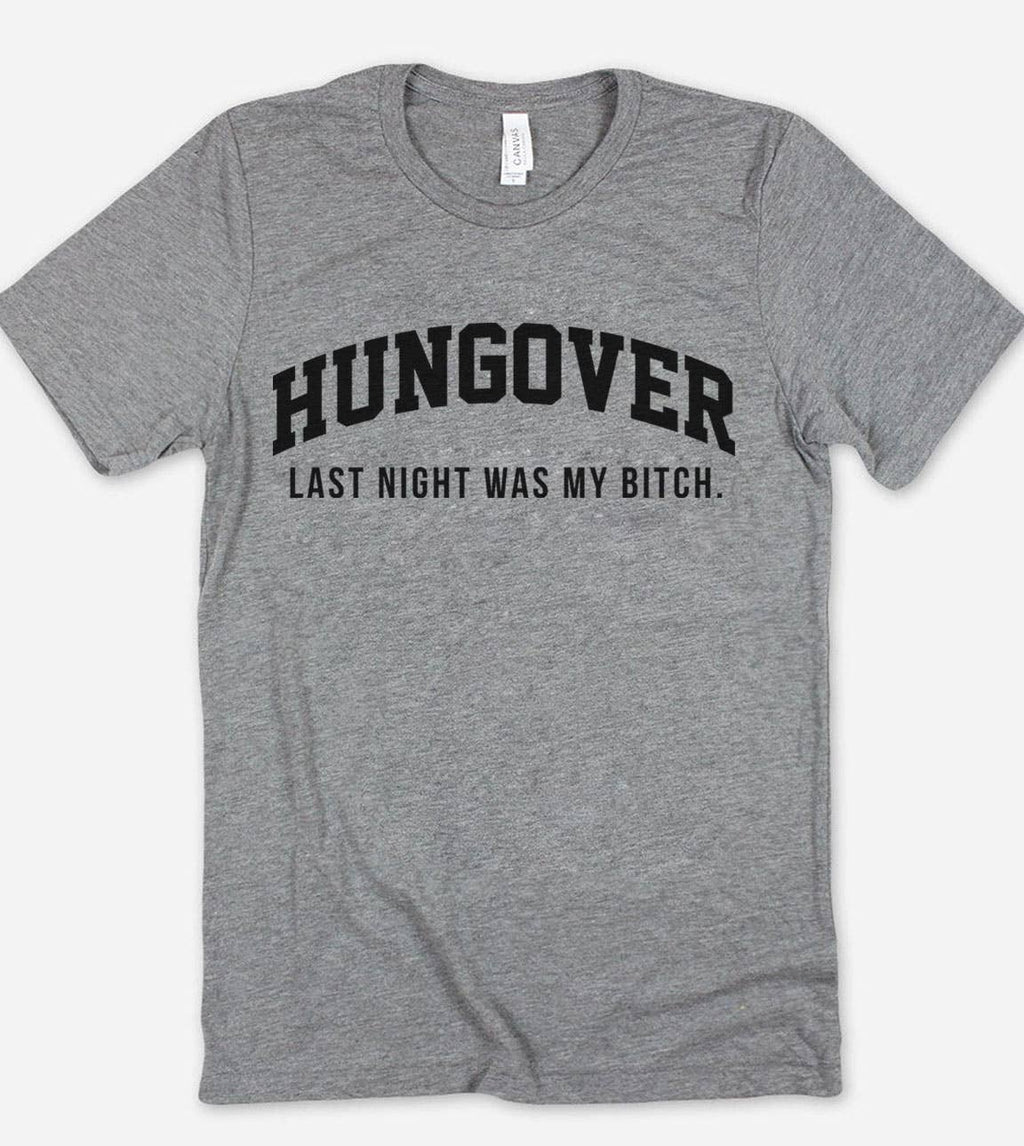 Hungover Alcohol Funny Sassy Silly Cute Nerd Booze - Adult & Kids T-Shirts, Sweatshirts & Hoodies apparel design preview 1