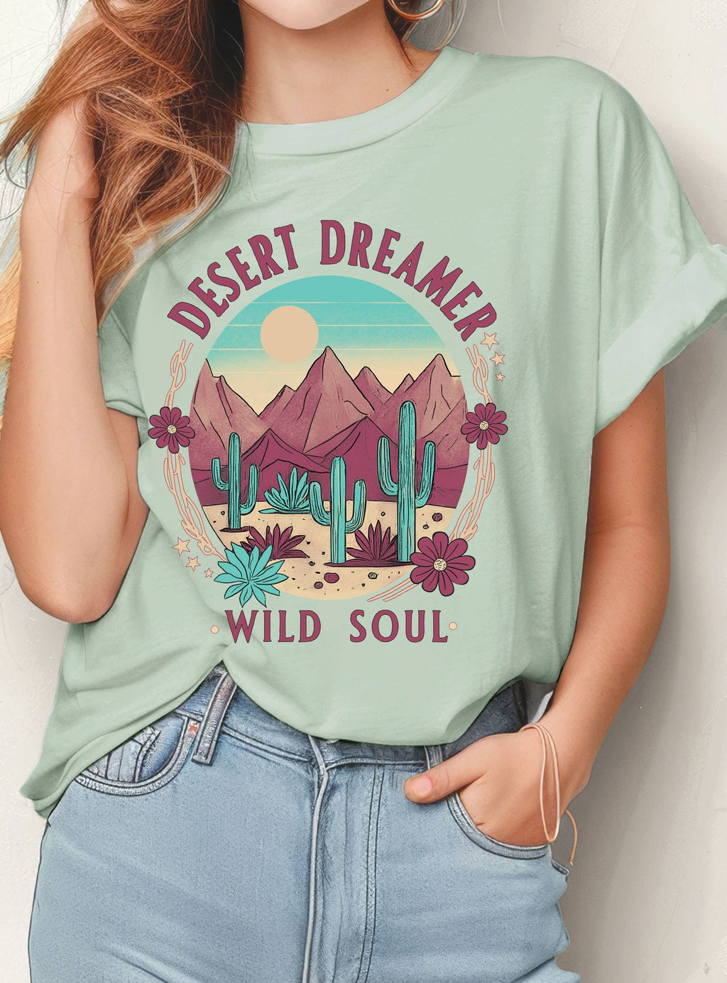 Desert Dreamer Graphic - Adult & Kids T-Shirts, Sweatshirts & Hoodies apparel design preview 1