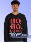 Hilarious Christmas Ho Holy Sht! Santa's Ugly - Adult & Kids T-Shirts, Sweatshirts & Hoodies apparel design preview 1