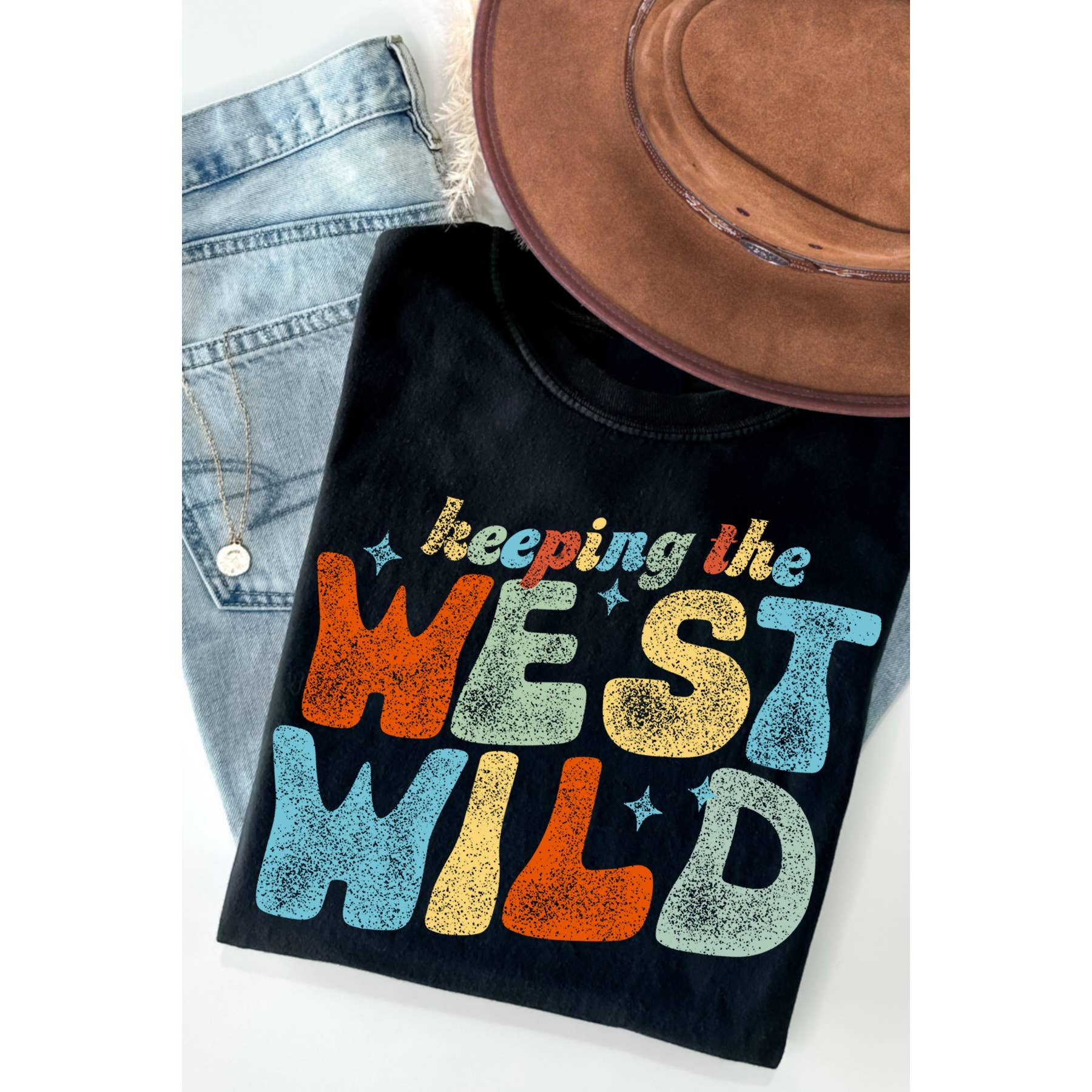 Keeping the West Wild - Adult & Kids T-Shirts, Sweatshirts & Hoodies apparel design preview 1