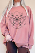 Trust Your Instincts Butterfly Oversize Terry - Adult & Kids T-Shirts, Sweatshirts & Hoodies apparel design preview 1