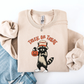 Raccoon, Trick or Treat, Cute, Halloween, Spooky - Adult & Kids T-Shirts, Sweatshirts & Hoodies apparel design preview 1