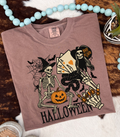Western Halloween Vibes Comfort Color Espresso - Adult & Kids T-Shirts, Sweatshirts & Hoodies apparel design preview 1