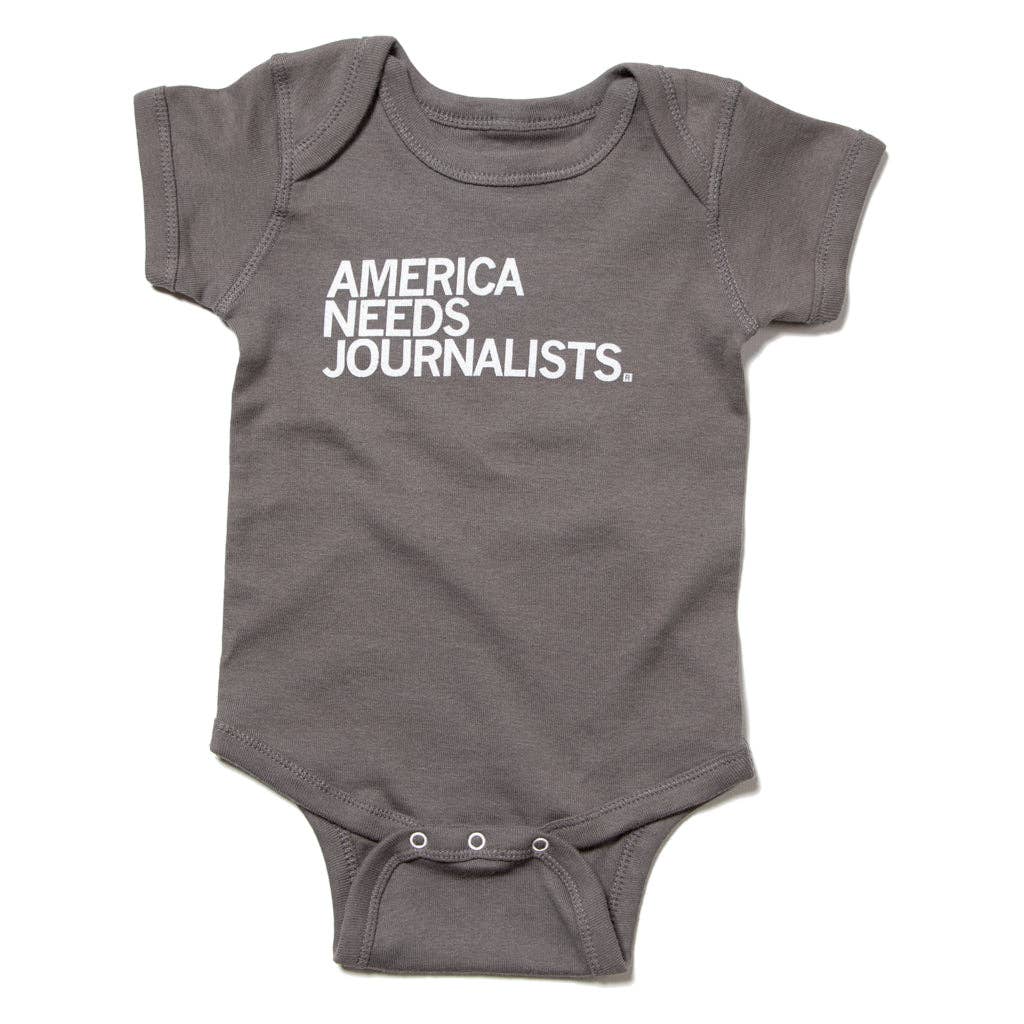 America Needs Journalists Onesie - Adult & Kids T-Shirts, Sweatshirts & Hoodies apparel design preview 1