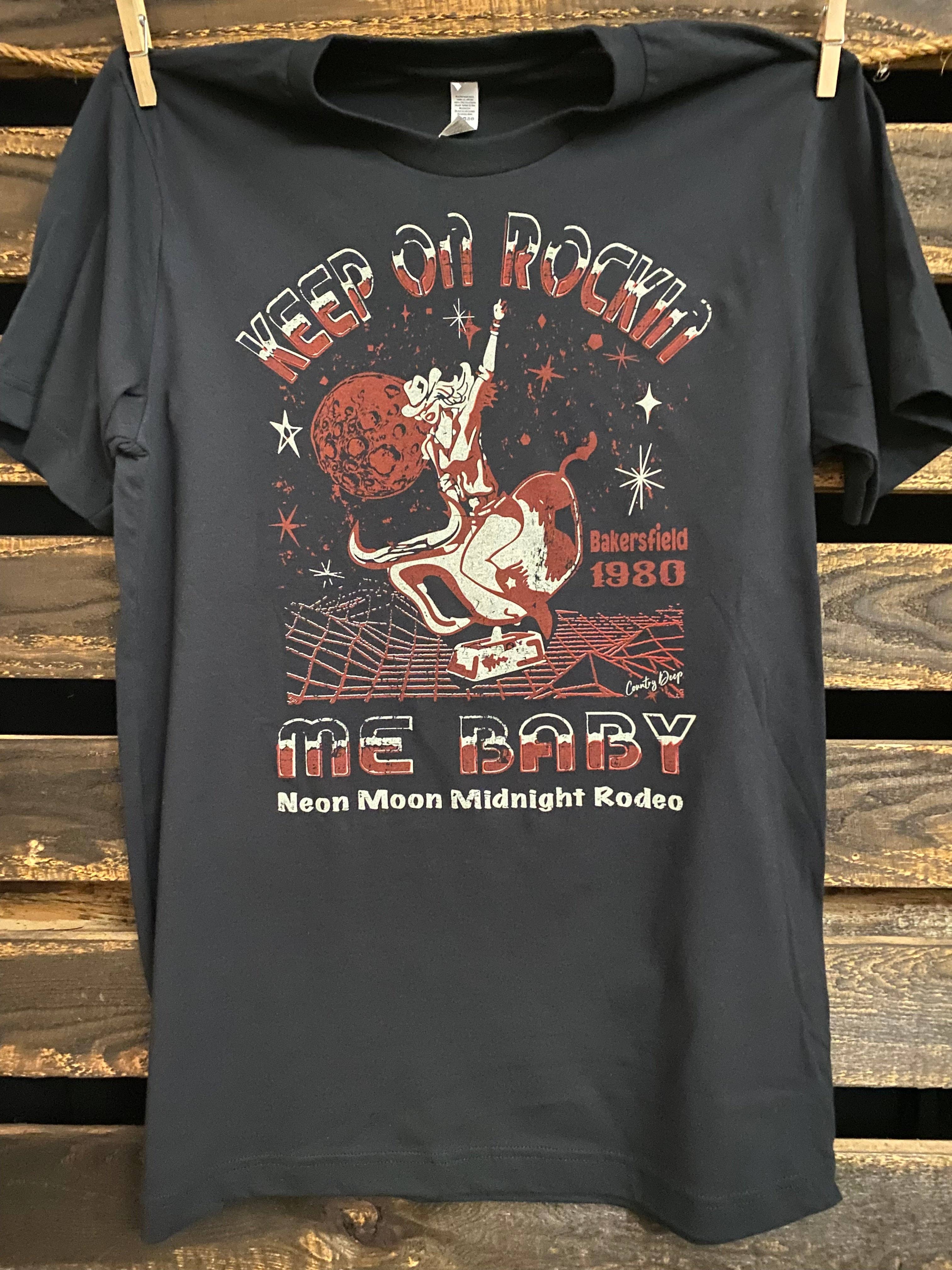 Keep On Rockin Me Baby - Adult & Kids T-Shirts, Sweatshirts & Hoodies apparel design preview 1