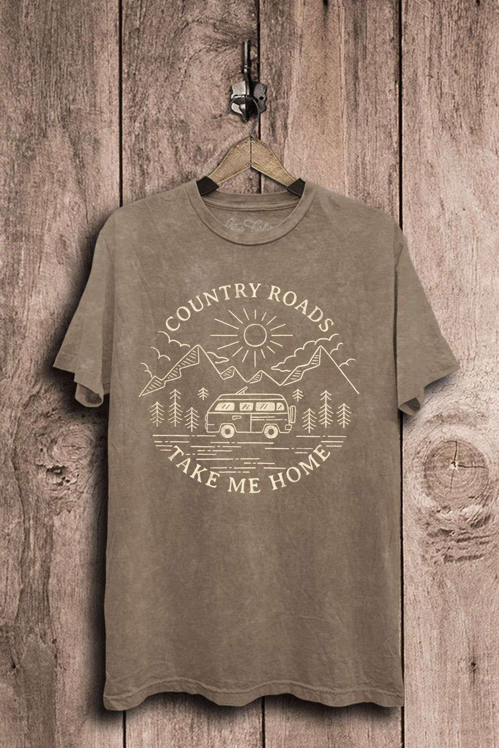 Country Roads Take Me Home Graphic Top - Adult & Kids T-Shirts, Sweatshirts & Hoodies apparel design preview 1