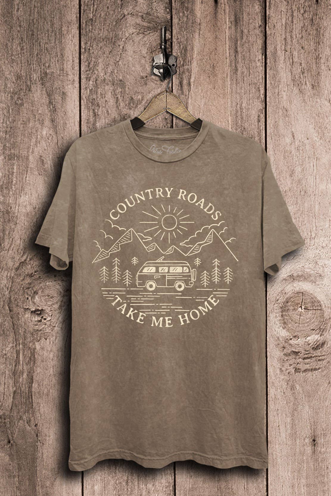 Country Roads Take Me Home Graphic Top - Adult & Kids T-Shirts, Sweatshirts & Hoodies apparel design preview 1