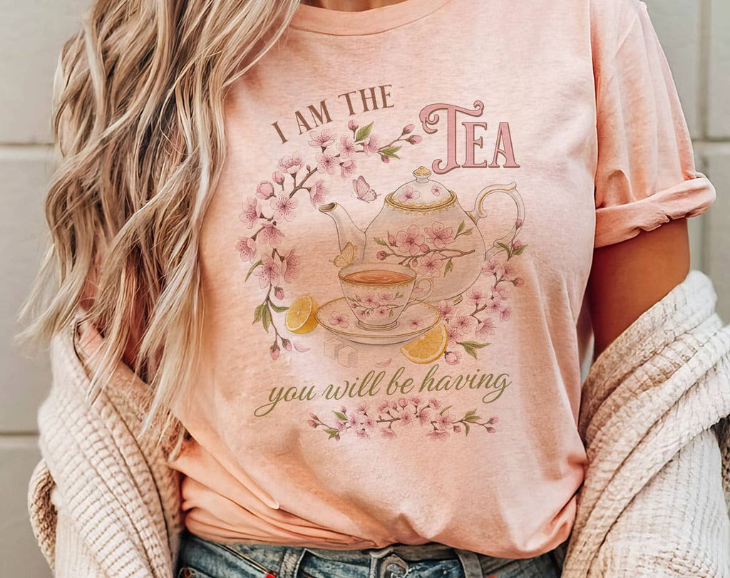 I Am the Tea You, Will Be Having Bridgerton Inspired - Adult & Kids T-Shirts, Sweatshirts & Hoodies apparel design preview 1