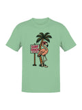 Tropical Flamingo Surf Shack Vibes Men's - Adult & Kids T-Shirts, Sweatshirts & Hoodies apparel design preview 1