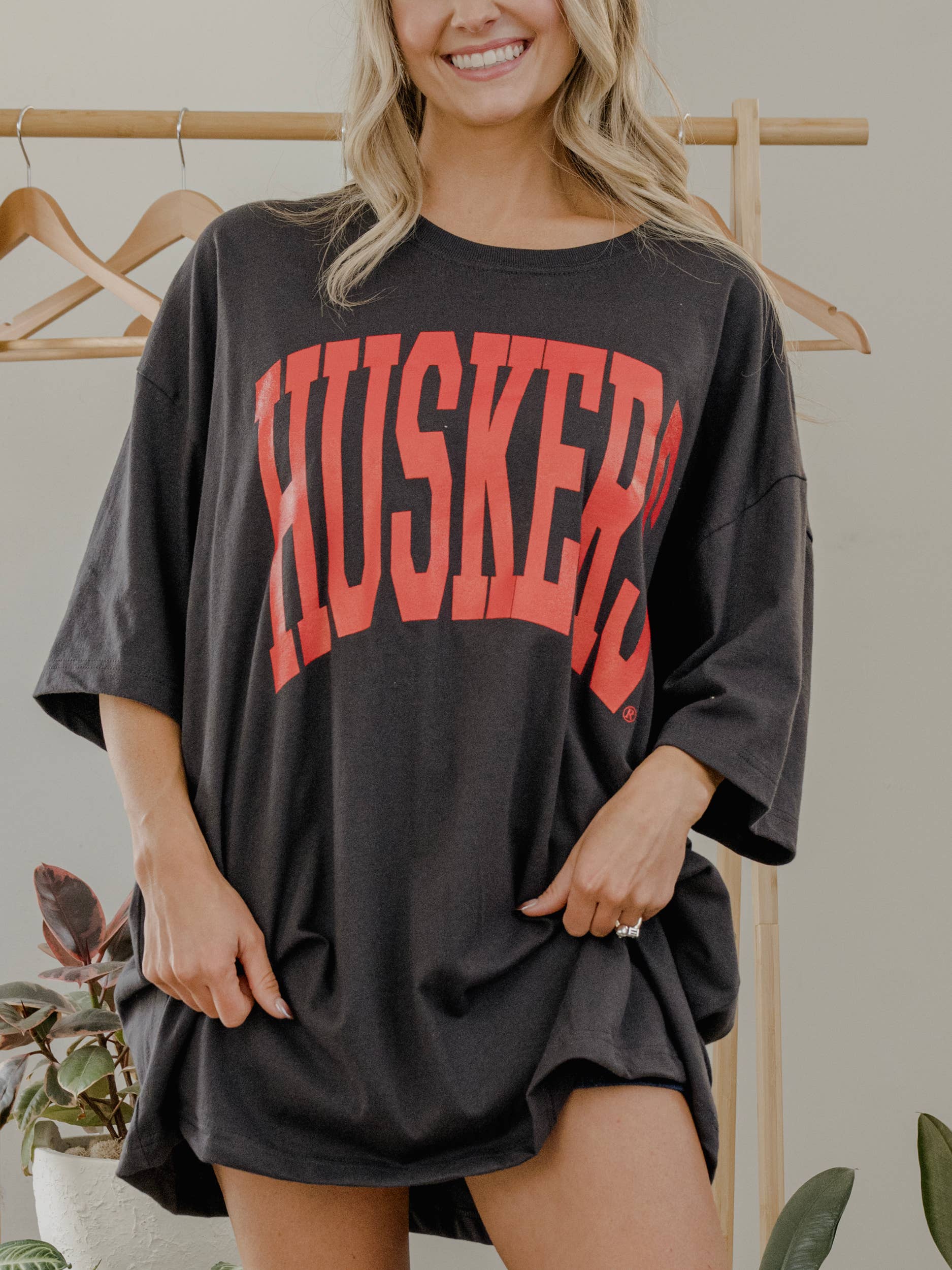 Nebraska Corn Huskers Tall Boy Smoke One Size - Adult & Kids T-Shirts, Sweatshirts & Hoodies apparel design preview 1