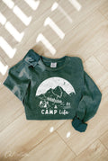 Camp Life Mineral Washed Graphic - Adult & Kids T-Shirts, Sweatshirts & Hoodies apparel design preview 1