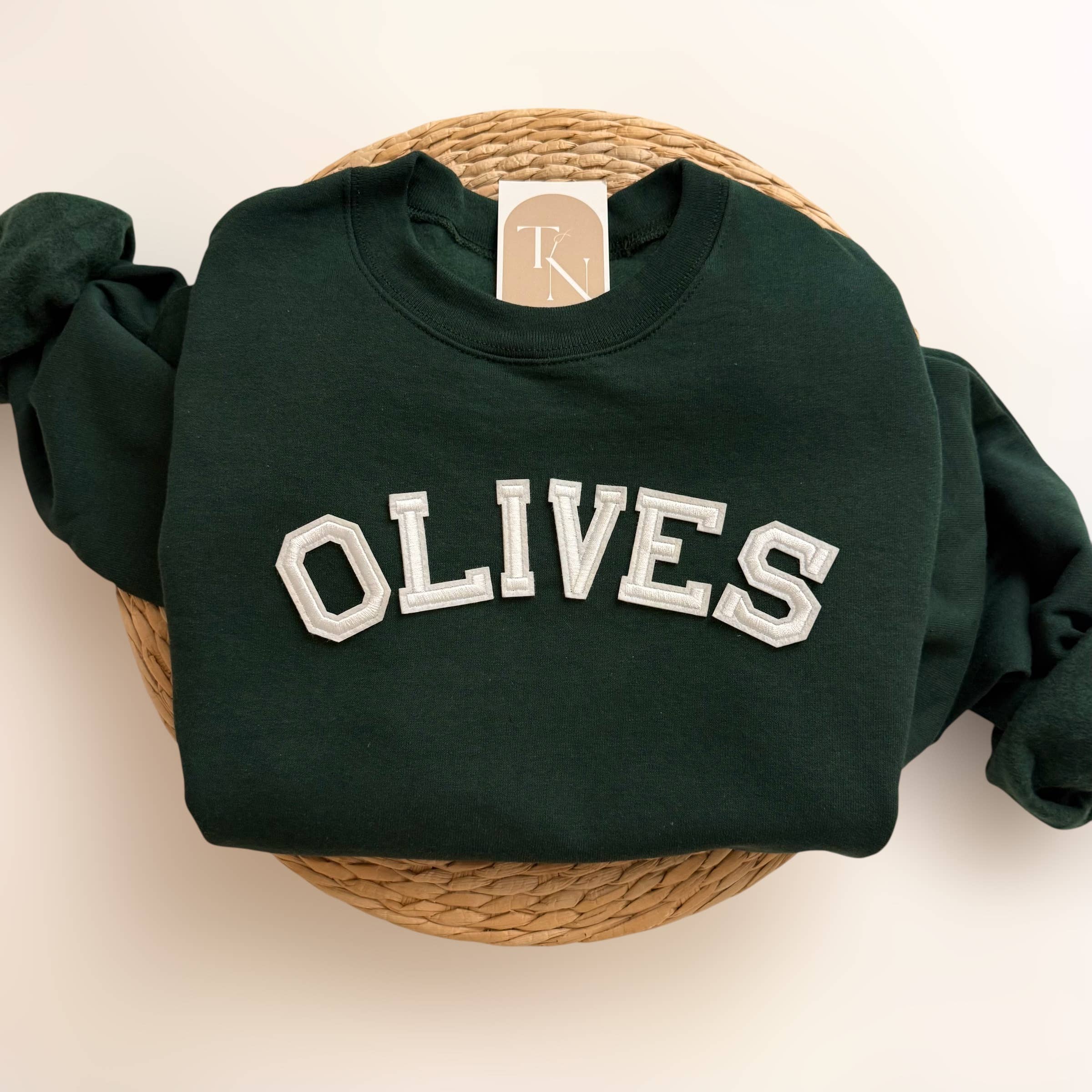 Olives Cheese Gifts - Adult & Kids T-Shirts, Sweatshirts & Hoodies apparel design preview 1
