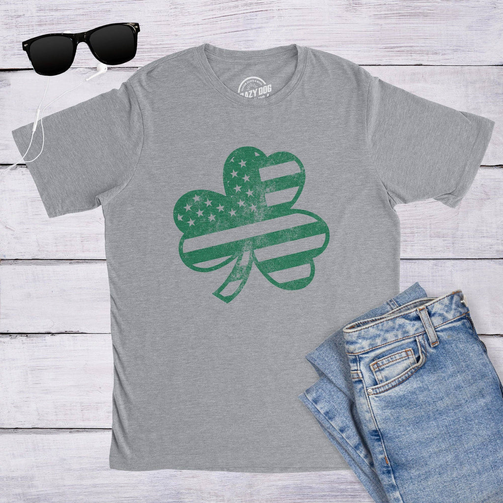American Shamrock Men's - Adult & Kids T-Shirts, Sweatshirts & Hoodies apparel design preview 1