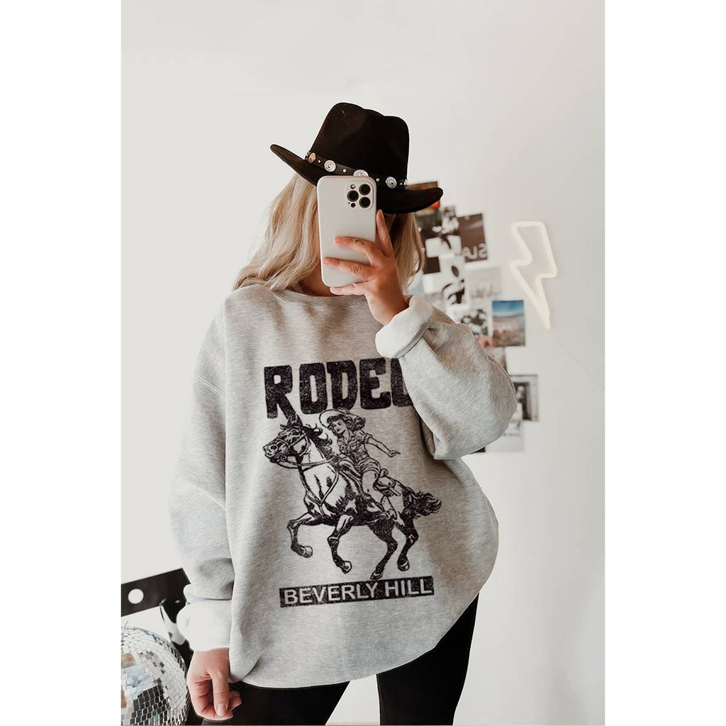Rodeo Beverly Hill Vintage Graphic - Adult & Kids T-Shirts, Sweatshirts & Hoodies apparel design preview 1