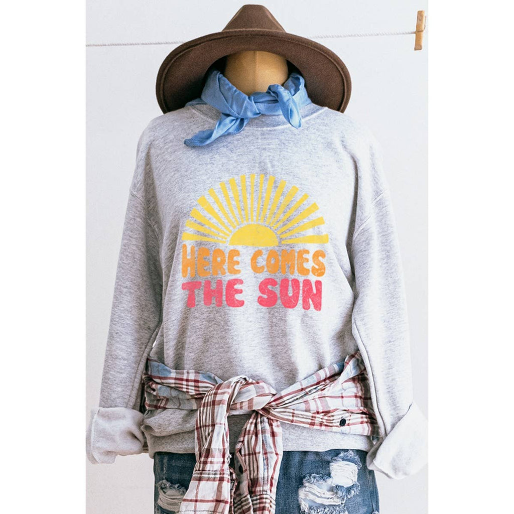 Here Comes the Sun Graphic - Adult & Kids T-Shirts, Sweatshirts & Hoodies apparel design preview 1