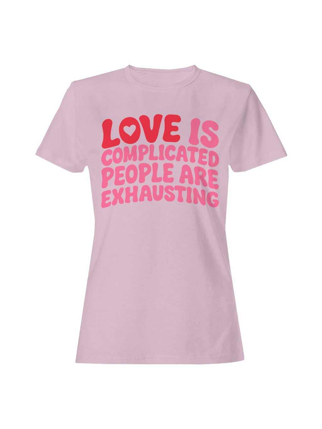 Love Is Complex, People Exhaust Women's - Adult & Kids T-Shirts, Sweatshirts & Hoodies apparel design preview 1