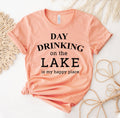 Day Drinking On the Lake - Adult & Kids T-Shirts, Sweatshirts & Hoodies apparel design preview 1