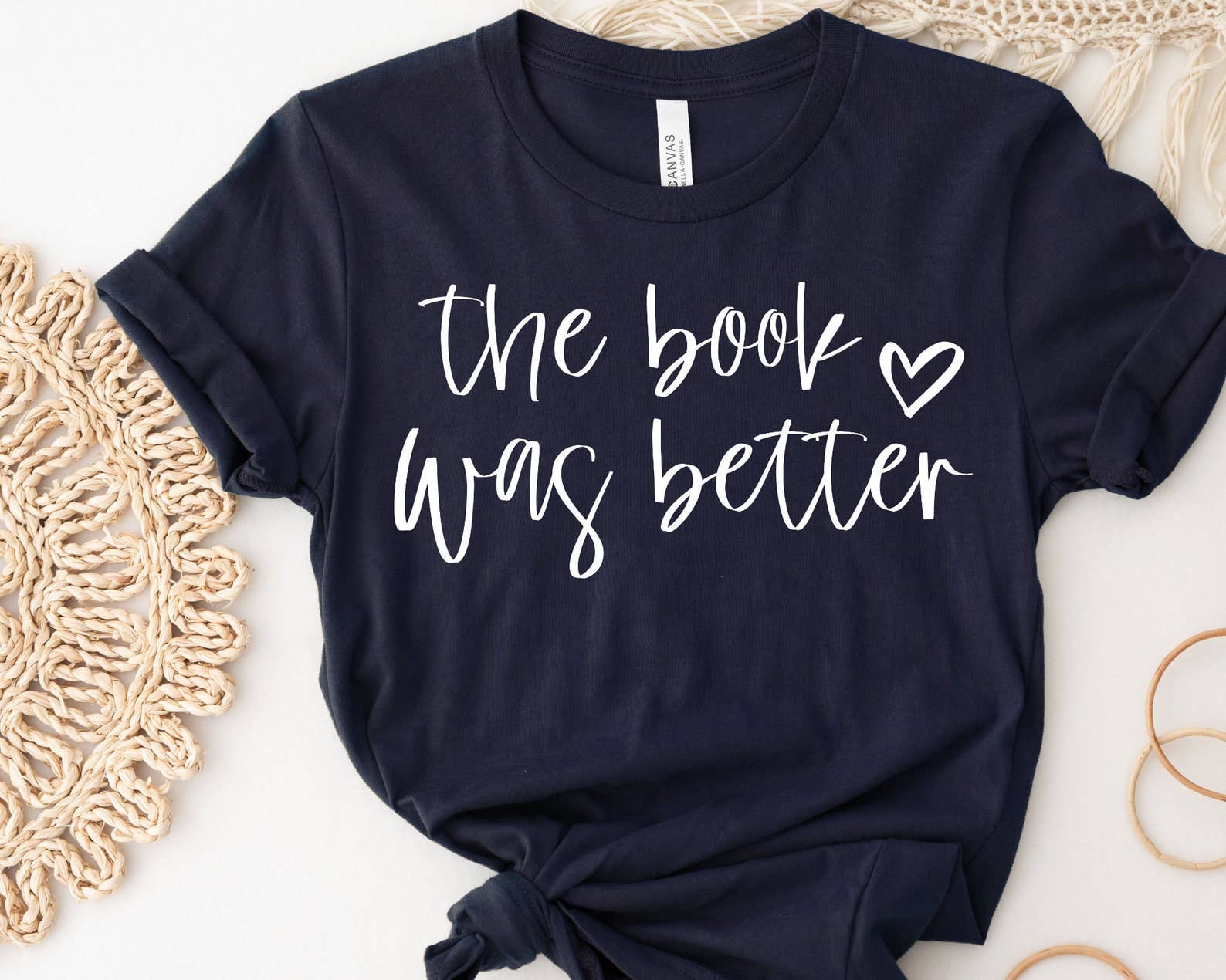 The Book Was Better - Adult & Kids T-Shirts, Sweatshirts & Hoodies apparel design preview 1