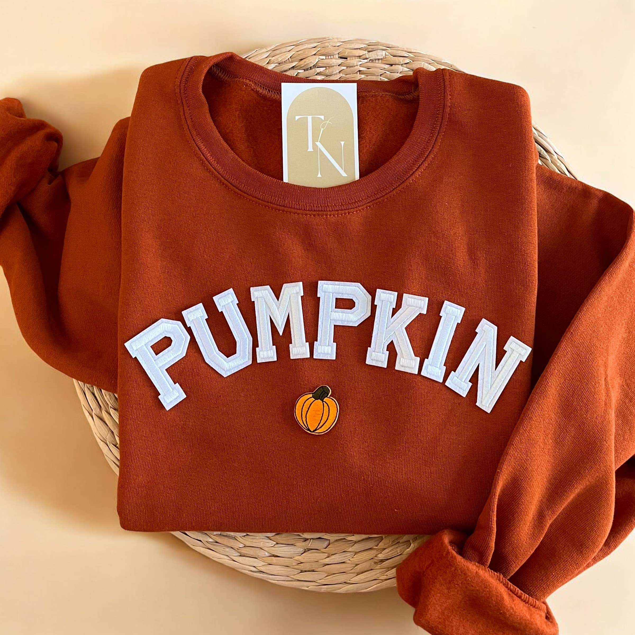 Pumpkin Crewneck Fall For Women - Adult & Kids T-Shirts, Sweatshirts & Hoodies apparel design preview 1