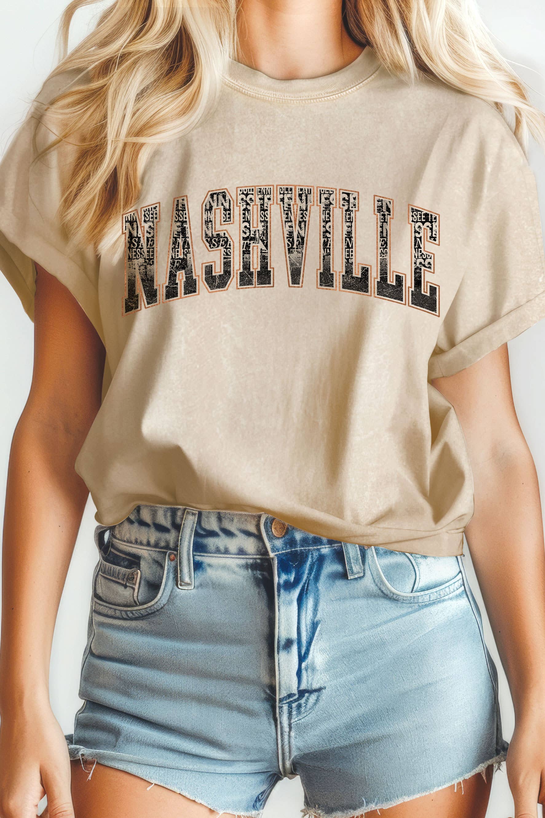 Nashville City Foil Line Mineral Graphic - Adult & Kids T-Shirts, Sweatshirts & Hoodies apparel design preview 1