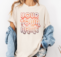 Custom Text Beach Comfort Colors® Tourist Souvenir - Adult & Kids T-Shirts, Sweatshirts & Hoodies apparel design preview 1