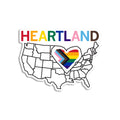 Heartland Progress Pride Flag Die-Cut Sticker - Adult & Kids T-Shirts, Sweatshirts & Hoodies apparel design preview 1