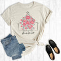 Mother's Day Floral Praying Mama Graphic - Adult & Kids T-Shirts, Sweatshirts & Hoodies apparel design preview 1