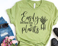 Easily Distracted By Plants - Adult & Kids T-Shirts, Sweatshirts & Hoodies apparel design preview 1