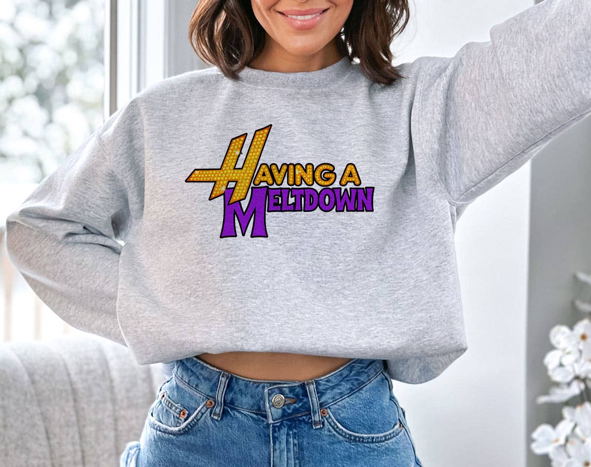 Having A Meltdown Funny Hannah Montana Parody - Adult & Kids T-Shirts, Sweatshirts & Hoodies apparel design preview 1