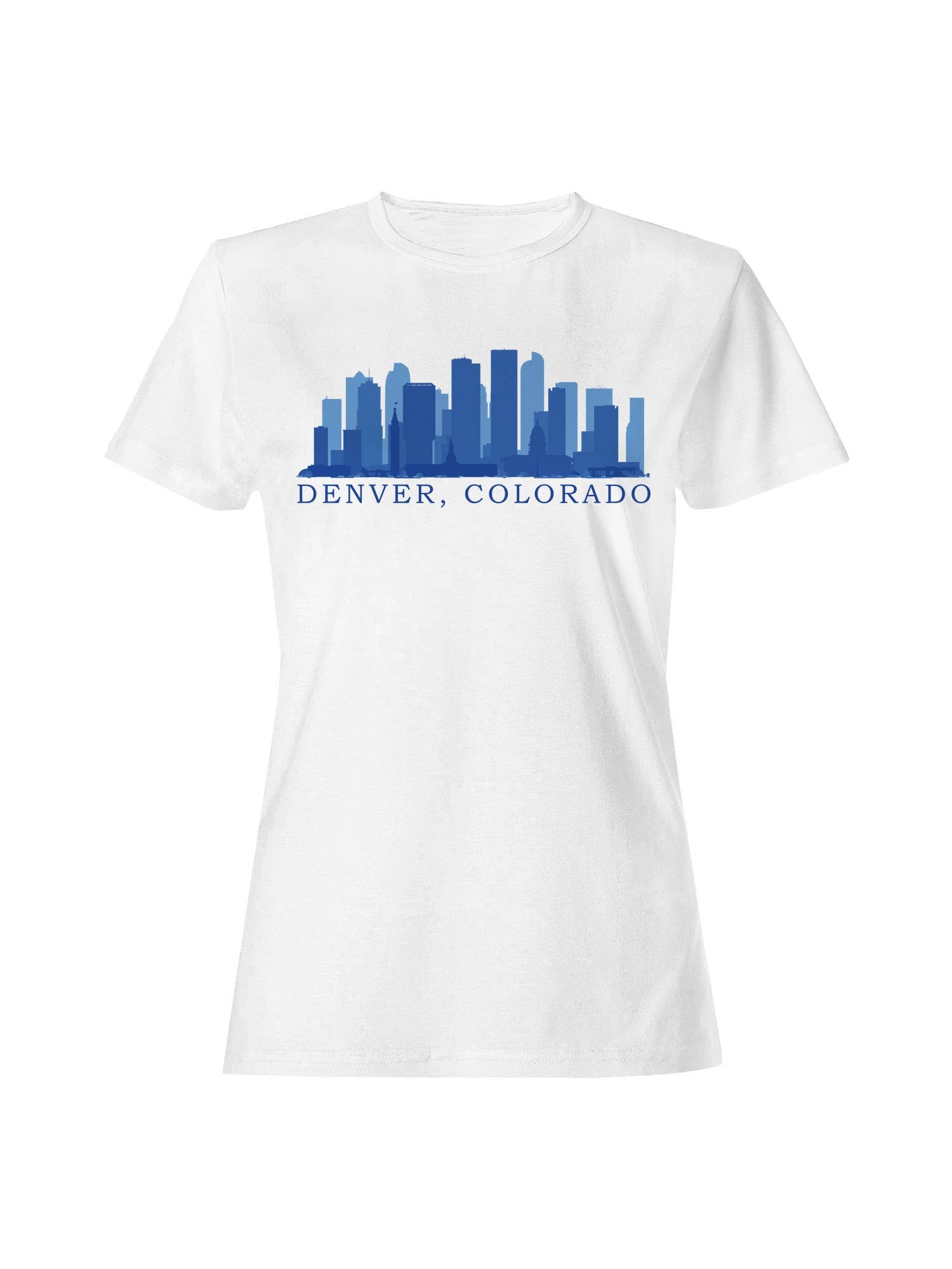 Denver Colorado Skyline Women's - Adult & Kids T-Shirts, Sweatshirts & Hoodies apparel design preview 1
