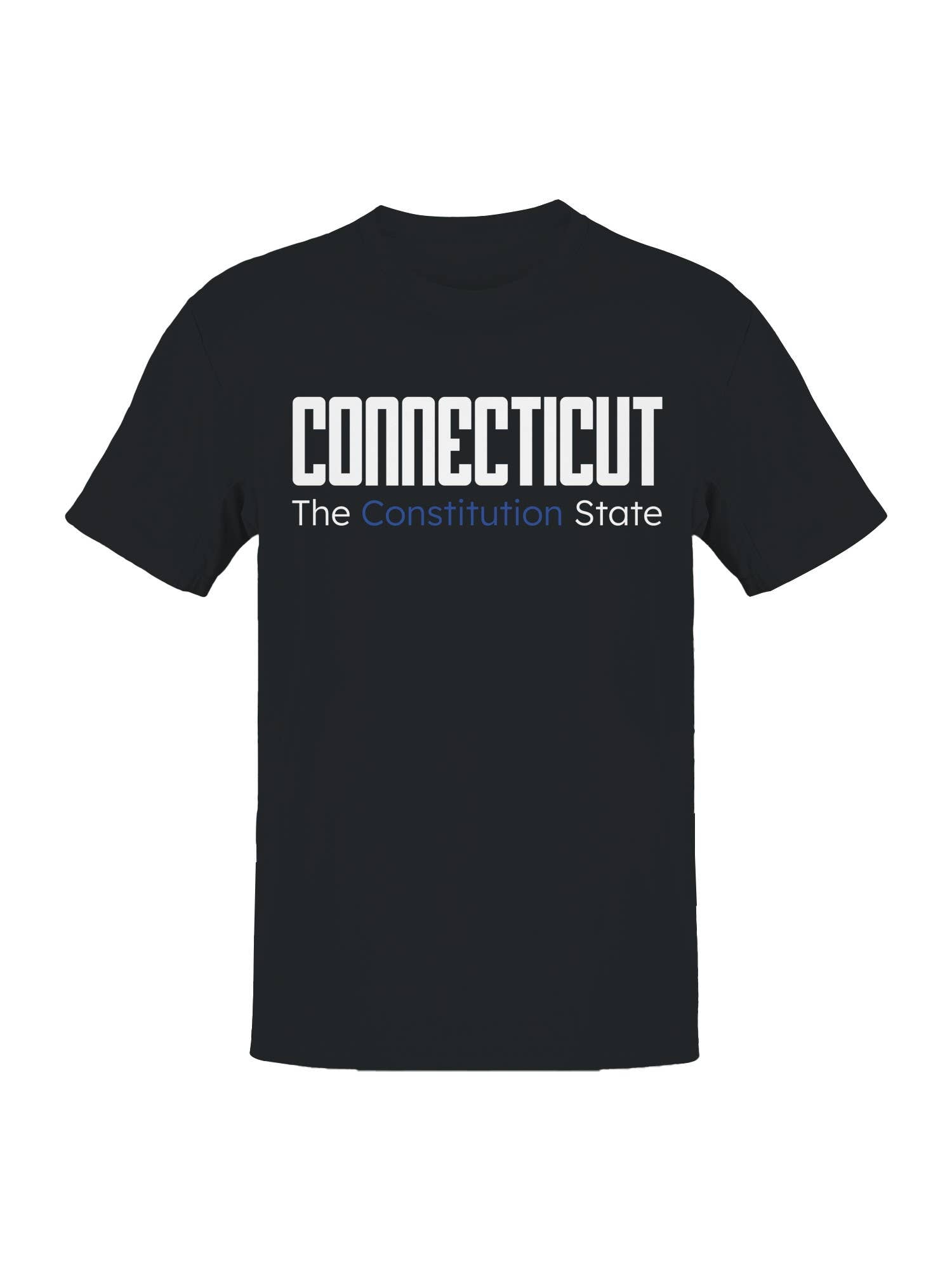 Connecticut: the Constitution State Men's - Adult & Kids T-Shirts, Sweatshirts & Hoodies apparel design preview 1