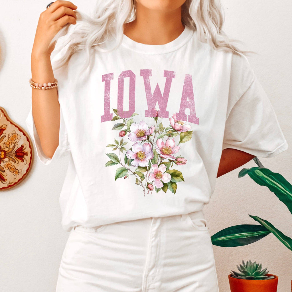 Iowa State Flower - Adult & Kids T-Shirts, Sweatshirts & Hoodies apparel design preview 1