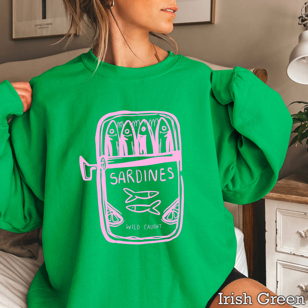 Wild Caught Sardines Summer Coastal Women'S - Adult & Kids T-Shirts, Sweatshirts & Hoodies apparel design preview 1