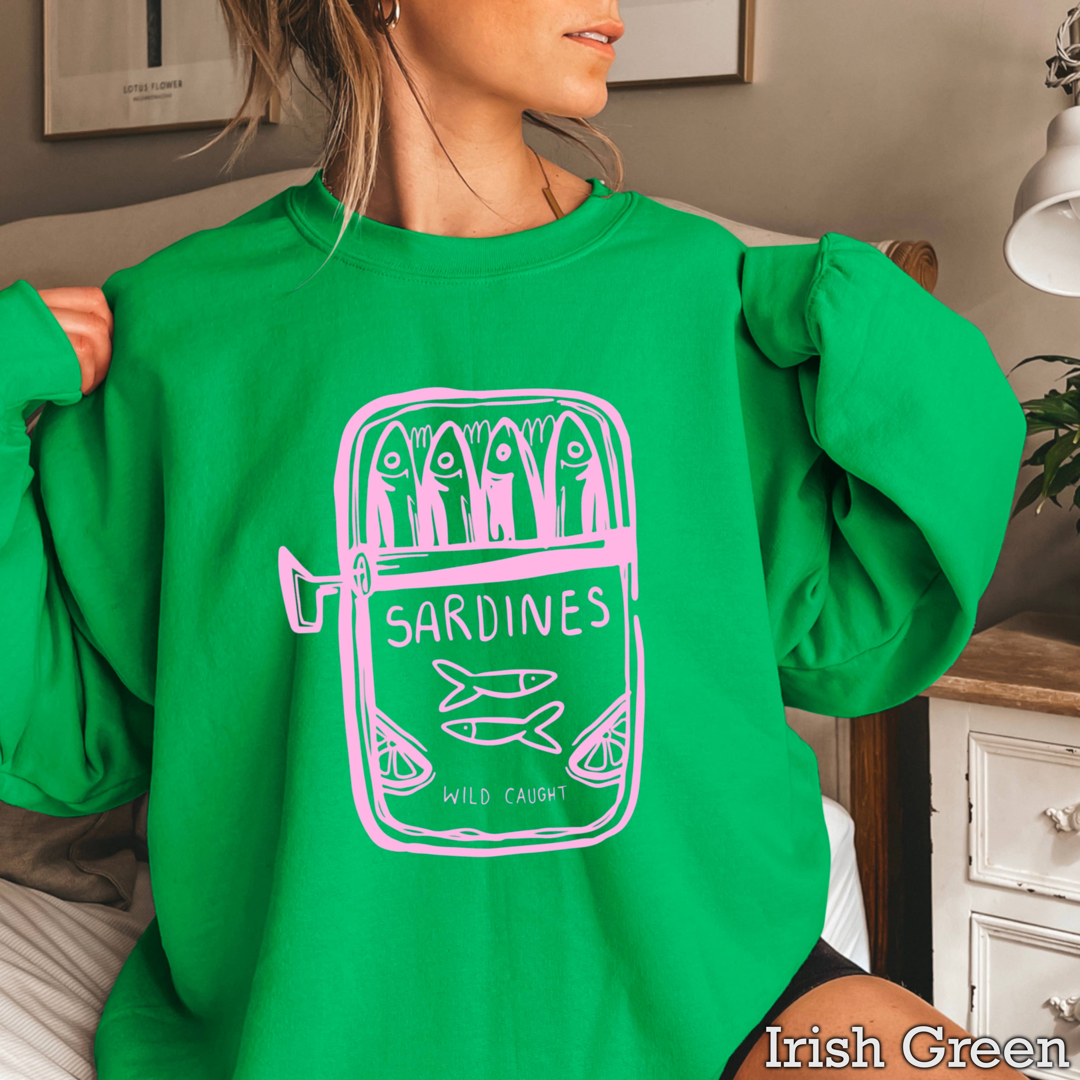 Wild Caught Sardines Summer Coastal Women'S - Adult & Kids T-Shirts, Sweatshirts & Hoodies apparel design preview 1