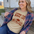 Living the Rural Life - Adult & Kids T-Shirts, Sweatshirts & Hoodies apparel design preview 1