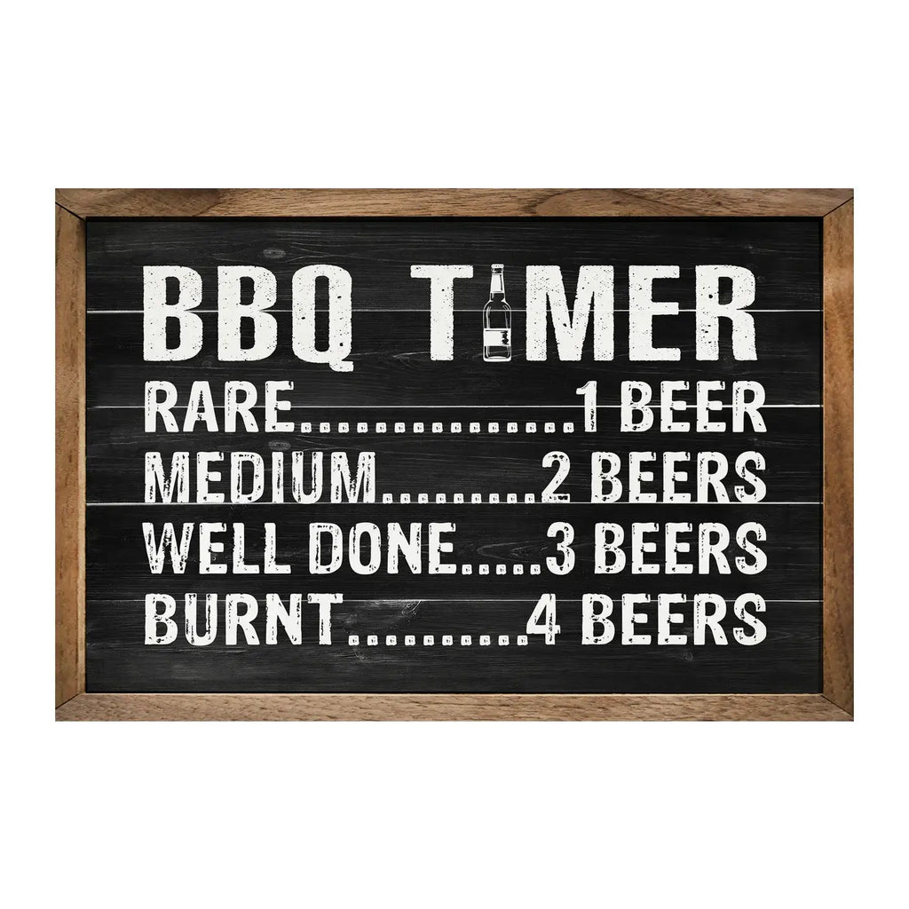 Bbq Timer Black - Adult & Kids T-Shirts, Sweatshirts & Hoodies apparel design preview 1