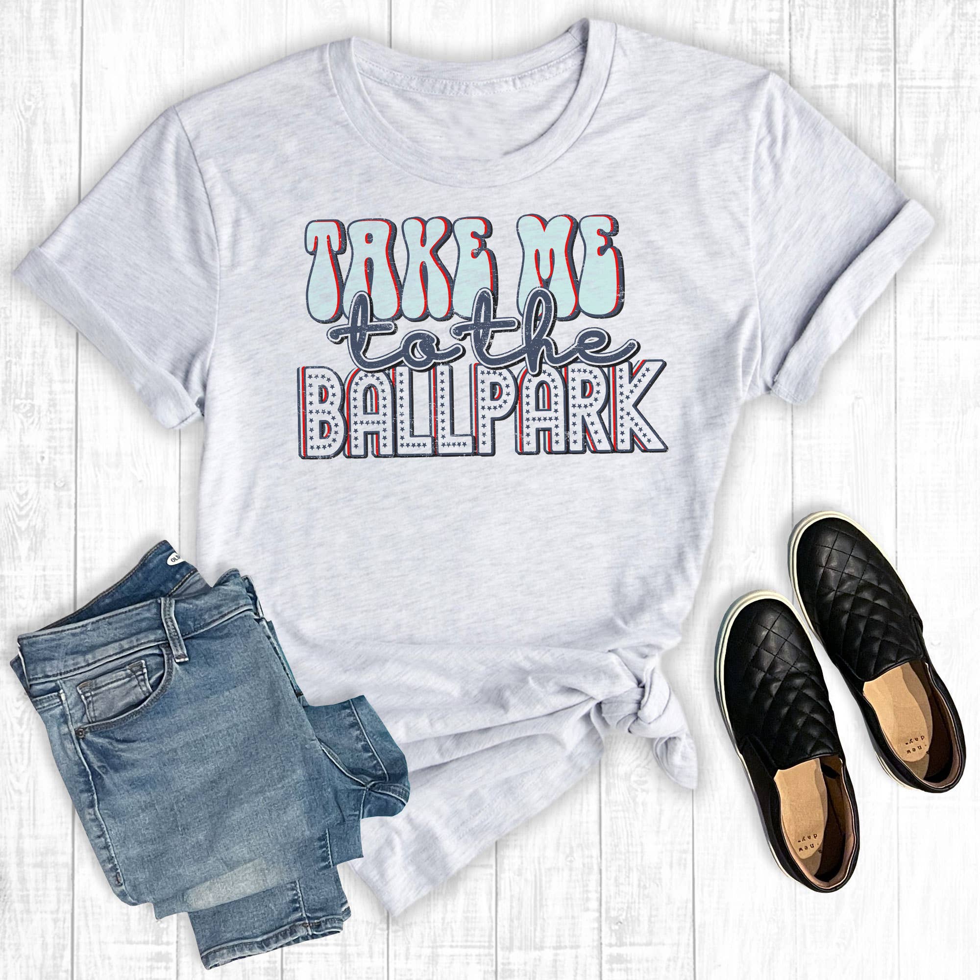 Take Me To the Ballpark - Adult & Kids T-Shirts, Sweatshirts & Hoodies apparel design preview 1