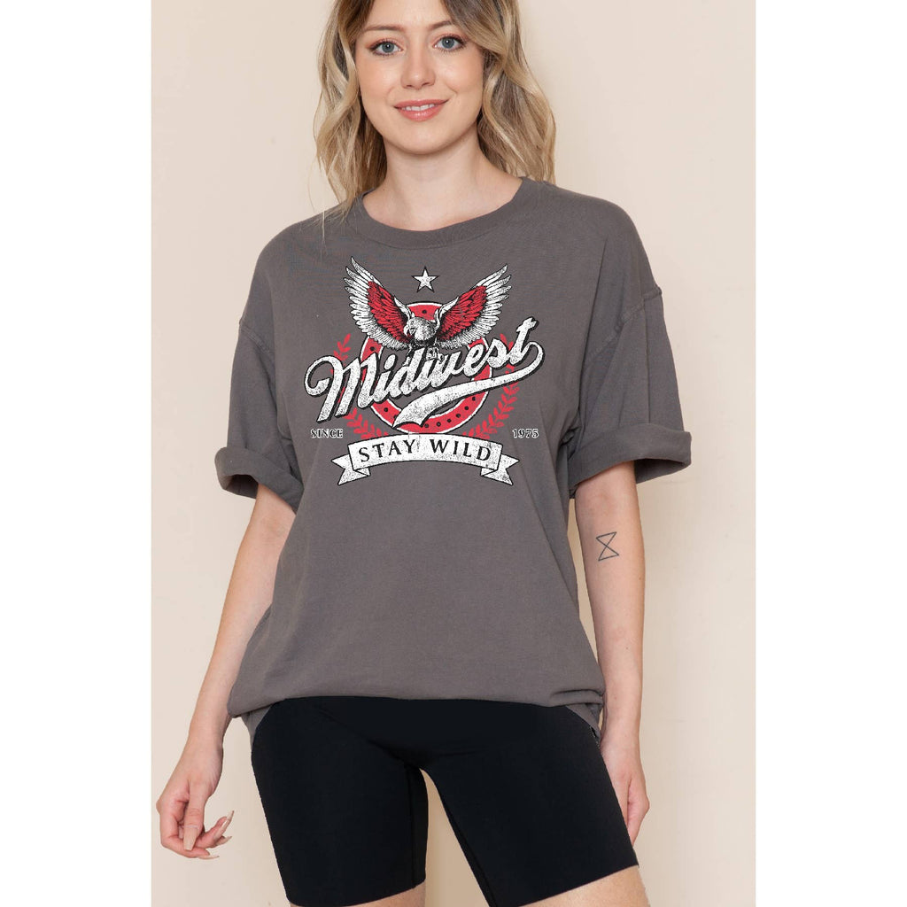 Midwest Oversized - Adult & Kids T-Shirts, Sweatshirts & Hoodies apparel design preview 1