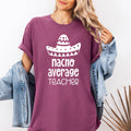 Nacho Average Teacher, Back To School - Adult & Kids T-Shirts, Sweatshirts & Hoodies apparel design preview 1