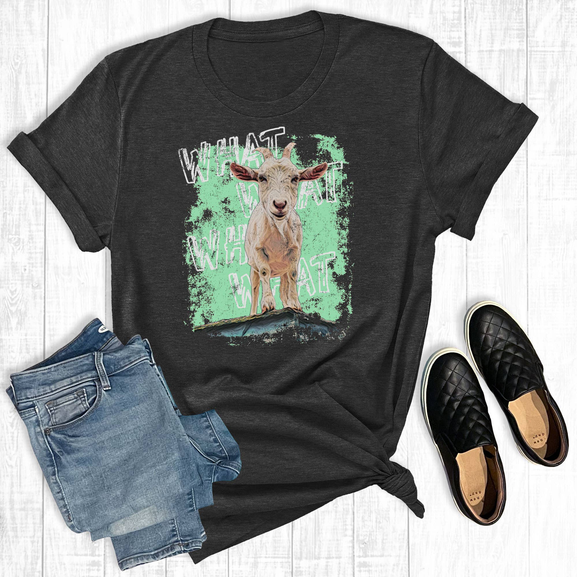 Western Goat - Adult & Kids T-Shirts, Sweatshirts & Hoodies apparel design preview 1