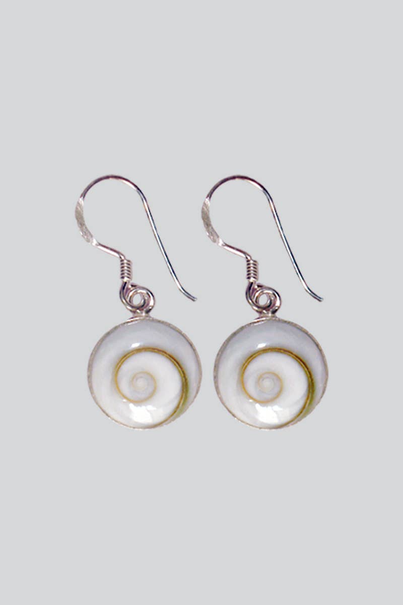 Sterling Silver Shell Earring (ER-112) - Adult & Kids T-Shirts, Sweatshirts & Hoodies apparel design preview 1