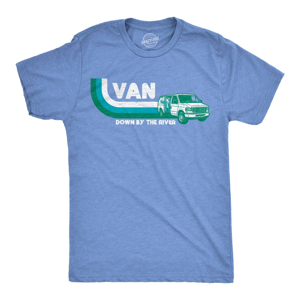 Van Down By the River Men's - Adult & Kids T-Shirts, Sweatshirts & Hoodies apparel design preview 1