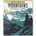 Smoky Mountains National Park Magnet - Adult & Kids T-Shirts, Sweatshirts & Hoodies apparel design preview 1